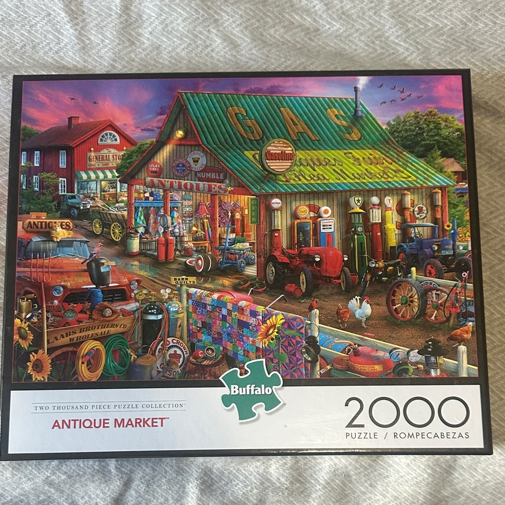 Buffalo David Bitton Antique Market Puzzle - Multicolor